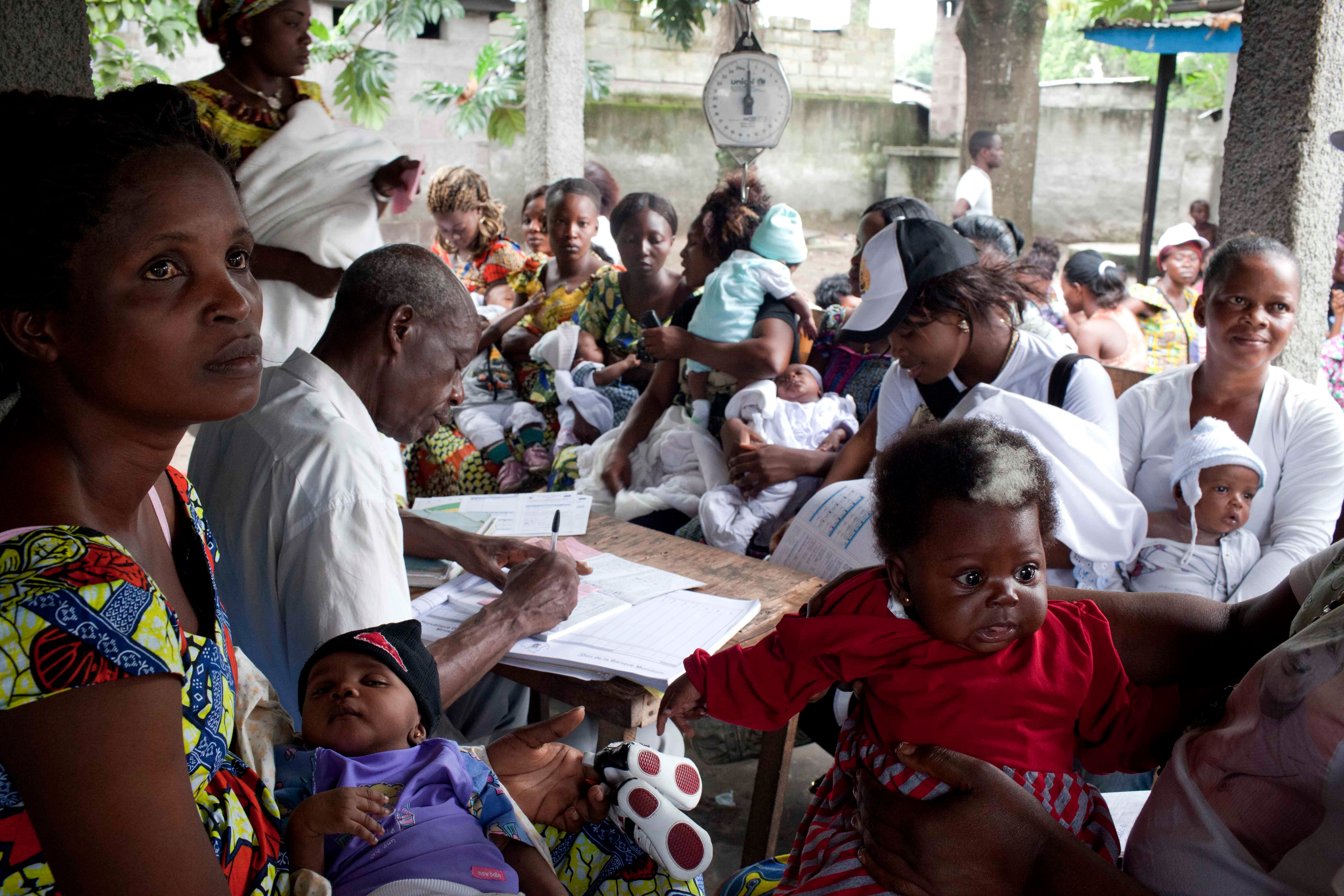 DRC community health worker